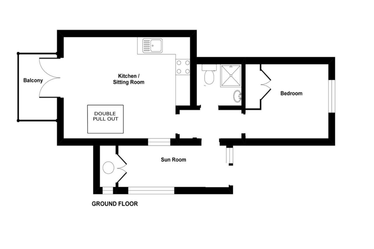 Clifton Court Apt 23 With Seaviews & Heated Pool Leilighet Croyde Eksteriør bilde